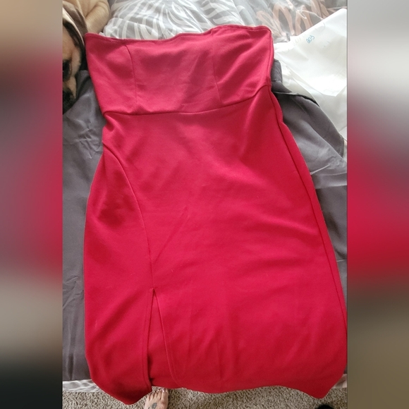 EUC Red Dress - Picture 3 of 5